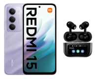 Xiaomi Redmi 15 6/128GB Dusk Purple + Smart Buds Pro - 1514892 - zdjęcie 1